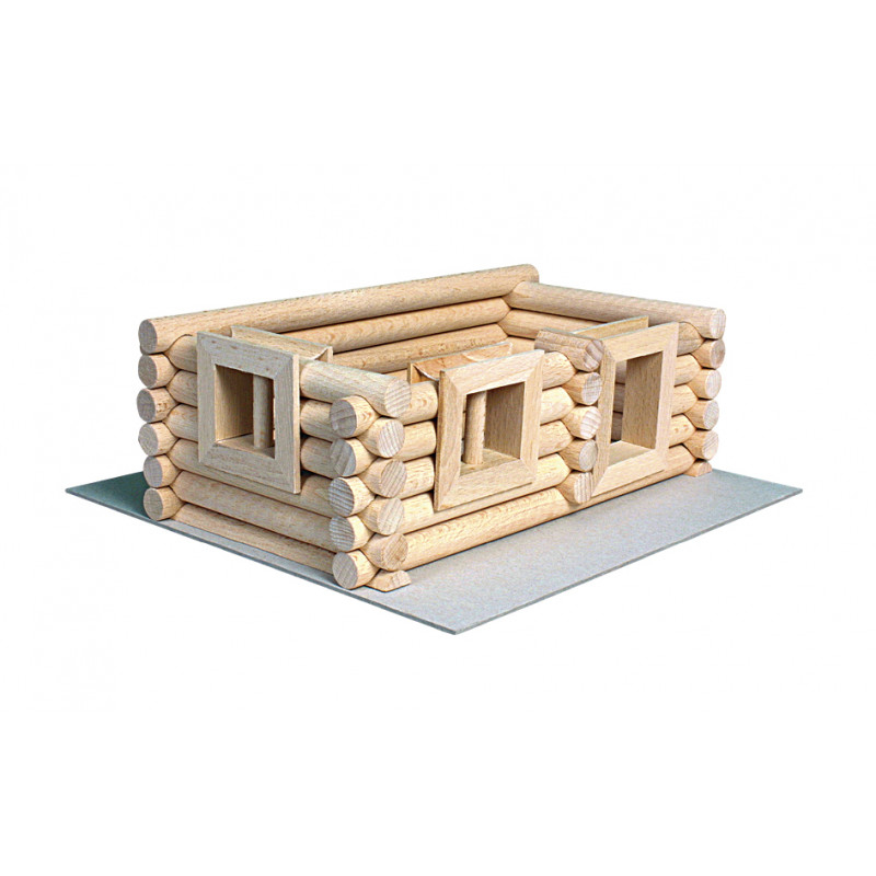 Walachia-Set constructie arhitectura Vario, 72 piese din lemn, Walachia [4]