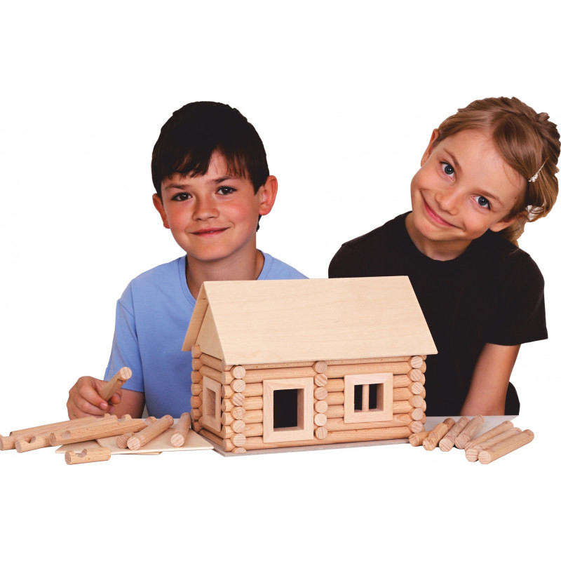 Walachia-Set constructie arhitectura Vario, 72 piese din lemn, Walachia [15]