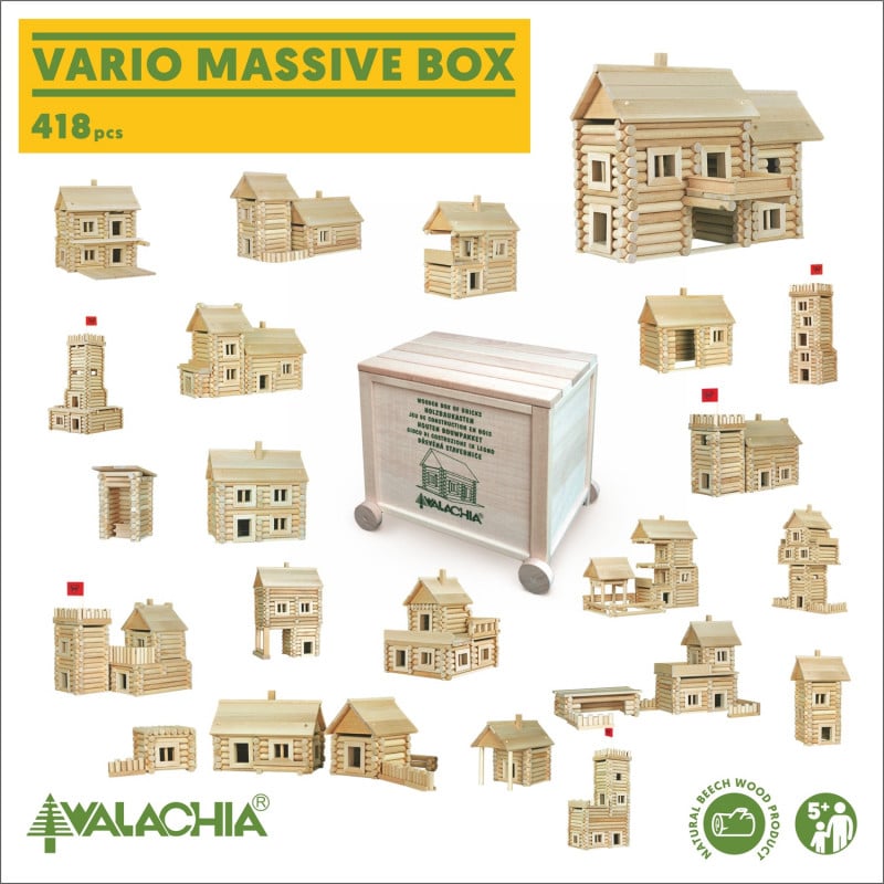 Set constructie arhitectura Vario Massive Box 2 Vario Massive, 418 piese, Walachia [13]