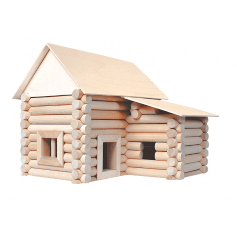 Walachia-Set constructie arhitectura Vario XL, 184 piese din lemn, Walachia [11]