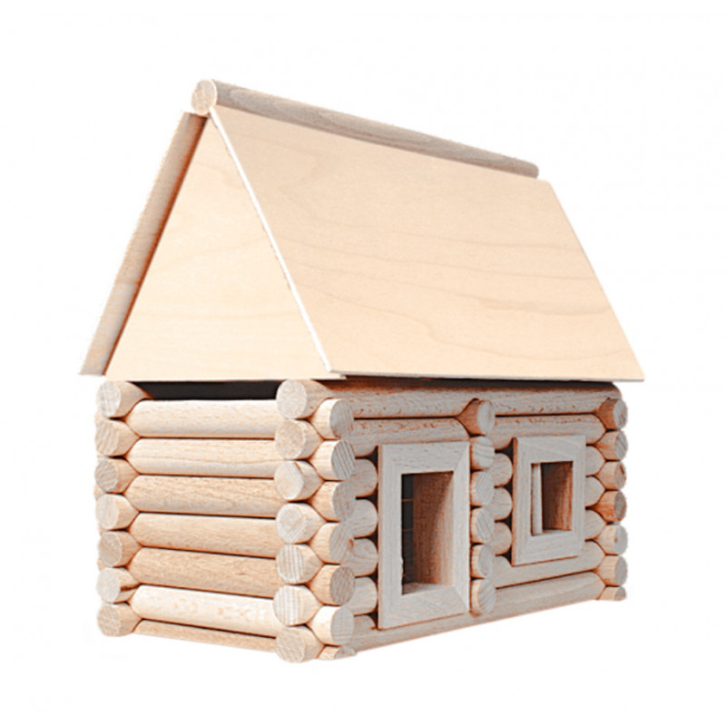 Walachia-Set constructie arhitectura Vario XL, 184 piese din lemn, Walachia [20]