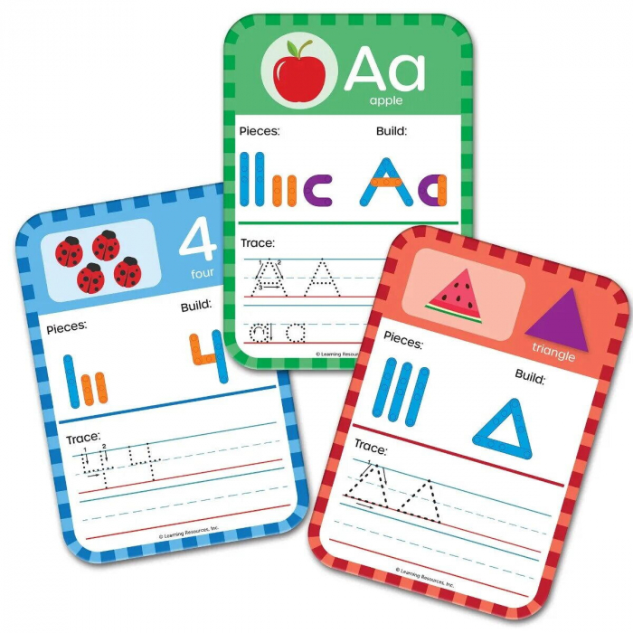 Learning Resources Set constructie - Litere si cifre [4]