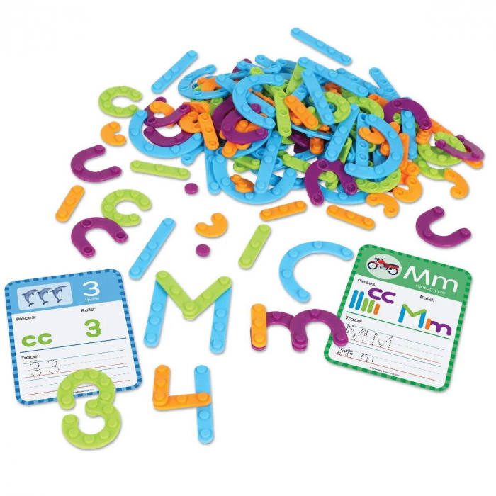 Learning Resources Set constructie - Litere si cifre [2]