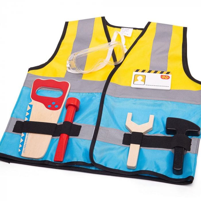 BIGJIGS Toys-Set costum si accesorii constructor pentru copii [2]