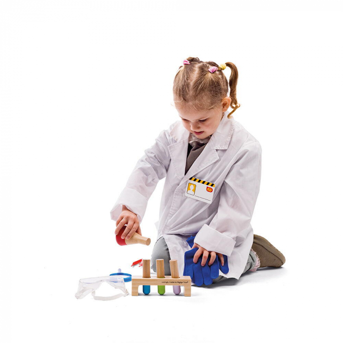 BIGJIGS Toys-Set costum si accesorii de laborator pentru copii [3]