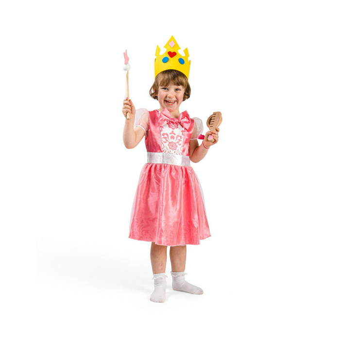 BIGJIGS Toys-Set costum si accesorii de printesa pentru copii [2]
