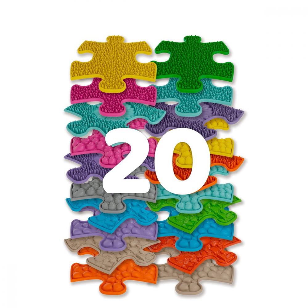 Set covorase ortopedice senzoriale puzzle Mini Puzzle Muffik [1]