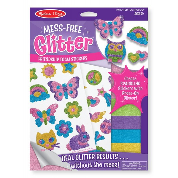 Melissa & Doug Set creatie abtibilduri cu sclipici Prietenie - Melissa and Doug [1]