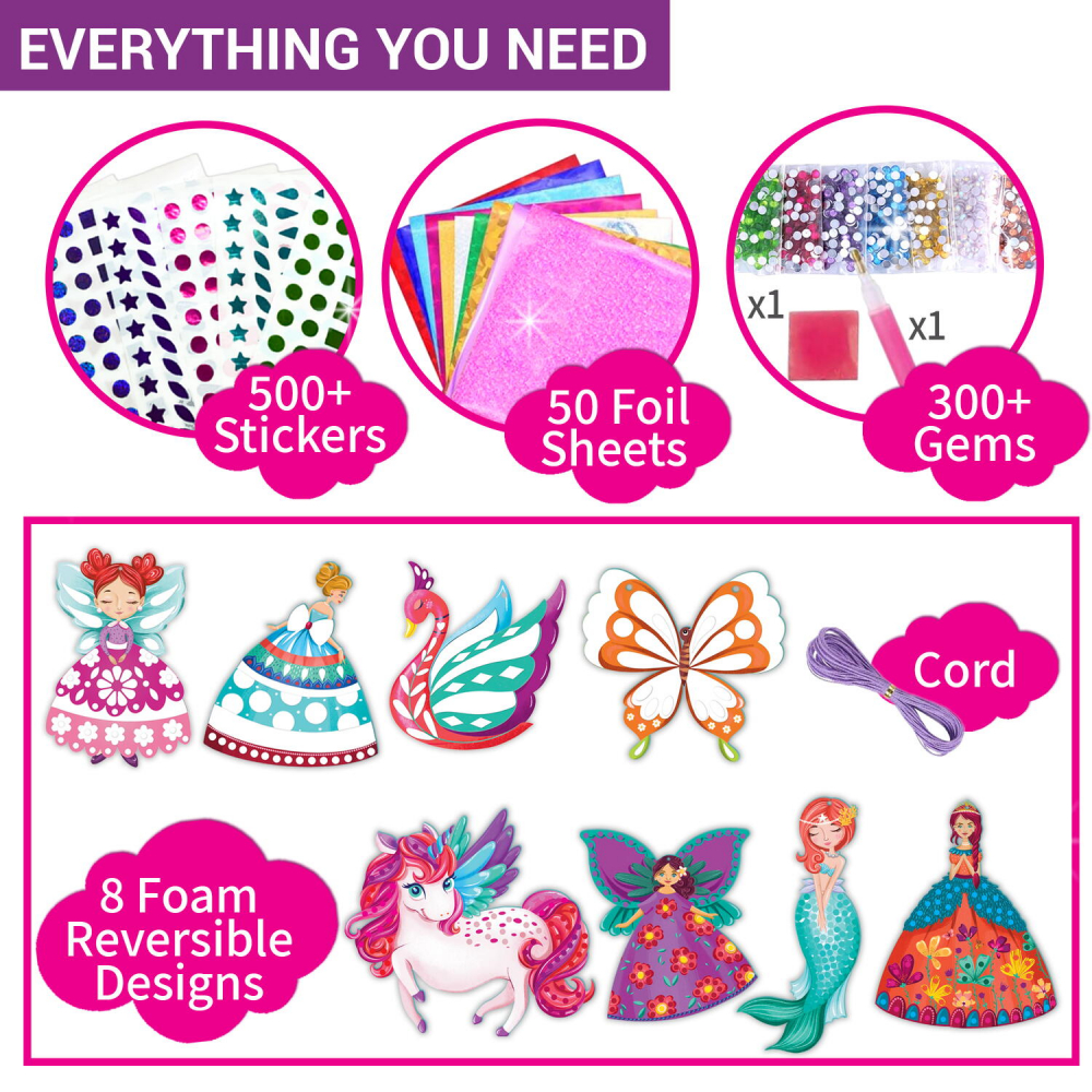 Chalk and Chuckles-Set creativ 3 in 1 - Magie sclipitoare [6]
