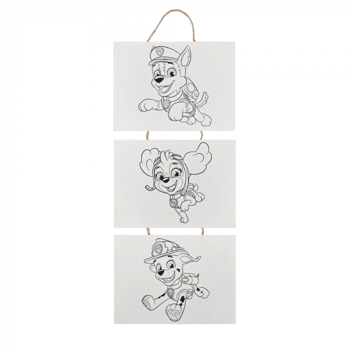 WinsHolland-Set creativ 3 mini canvas, pe sfoara Paw Patrol [2]