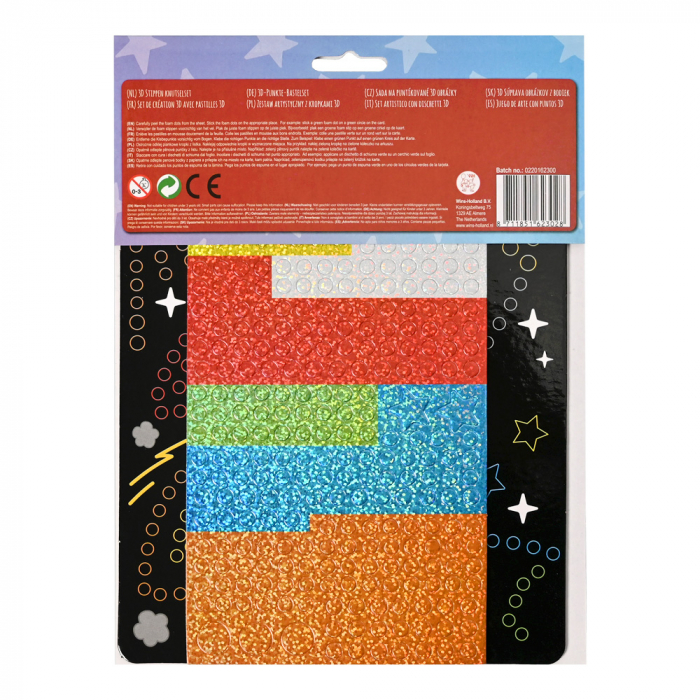 WinsHolland-Set creativ 3D cu buline - racheta [3]