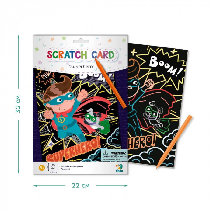 Dodo Set creativ de razuit - Supererou [3]