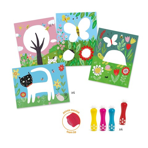 Djeco-Set-creativ-Djeco-Bebe-deseneaza-cu-buline [2]