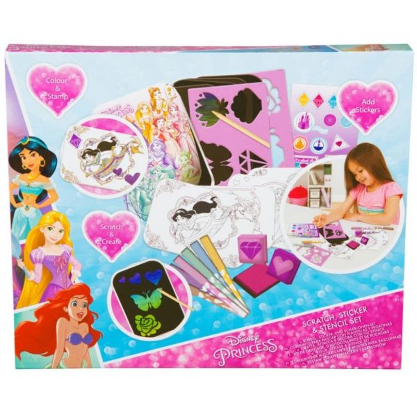 Set creativ pentru desenat, Disney Princess [4]