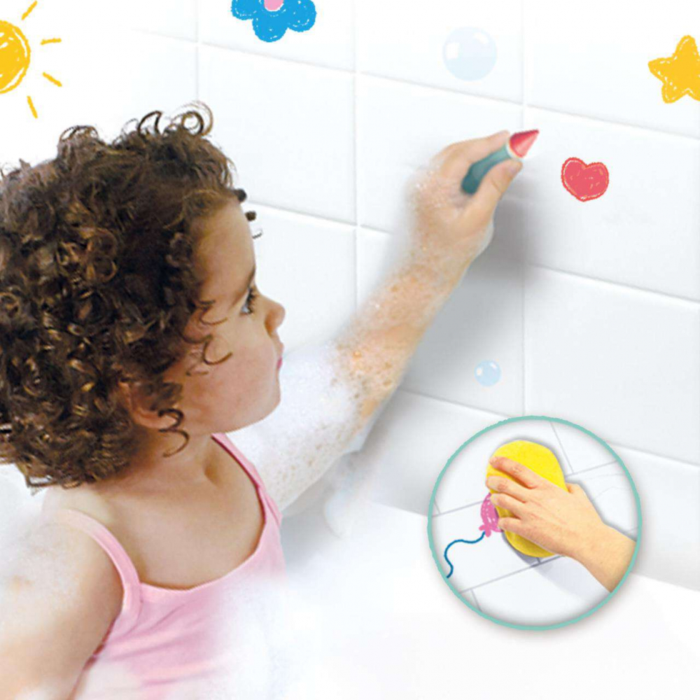 SES Creative-Set Creioane-Coloreaza In Baie [5]