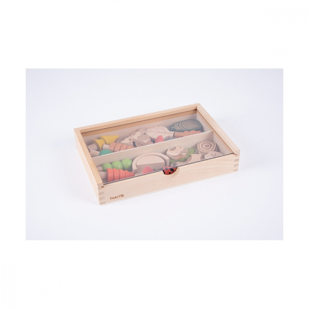 Set de 37 figurine din lemn pentru activitati educative Padurea [3]