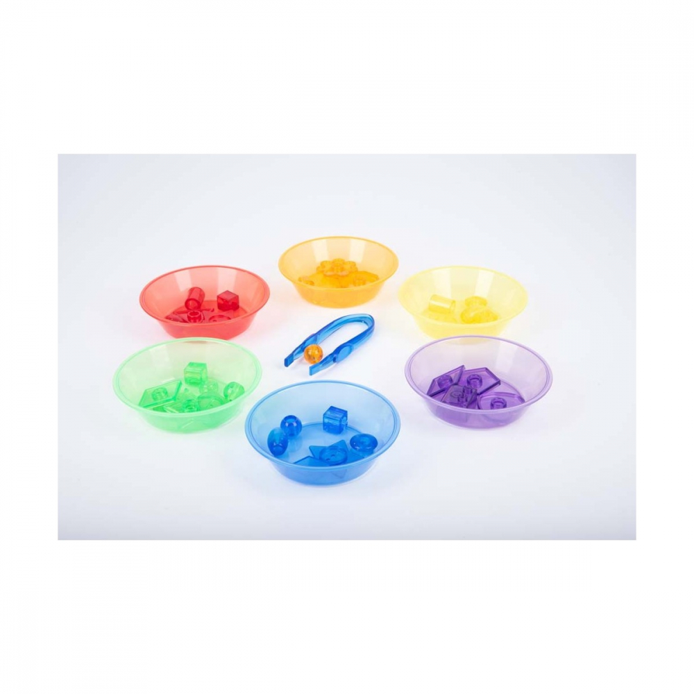 Set de 6 boluri translucide colorate pentru activitati senzoriale [2]