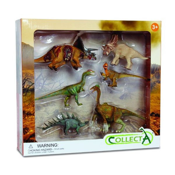 Set de 6 figurine pictate manual Dinozauri 1 89574 [1]