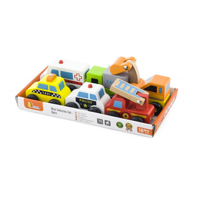 Viga-Set de 6 minivehicule - serviciul de urgente [1]