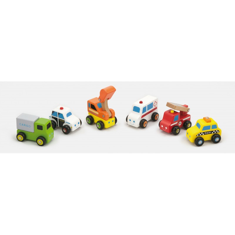 Viga-Set de 6 minivehicule - serviciul de urgente [4]