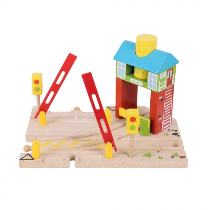 BigJigs-Set-de-bariere-accesoriu-traseu-sine-de-lemn [1]