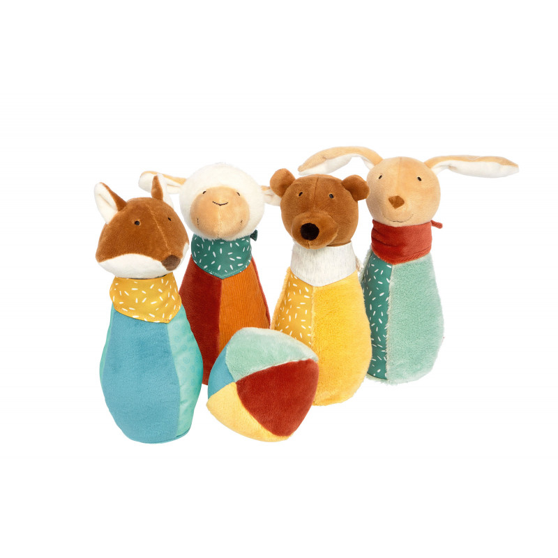 Sigikid-Set de bowling din plus Yellow, PlayQ Sigikid [2]