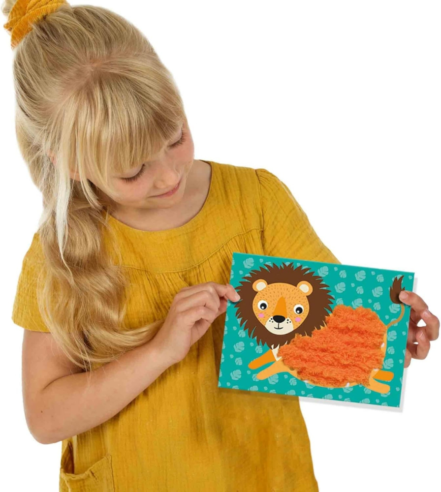 SES Creative-Set De Broderie Animale Pufoase [5]