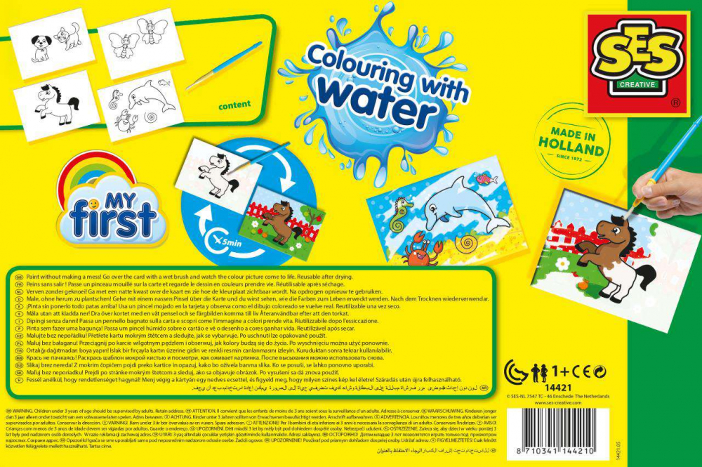 SES Creative-Set De Colorat Cu Apa [8]