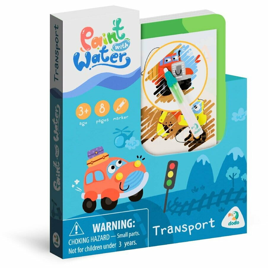 Set de colorat cu apa - Vehicule [3]