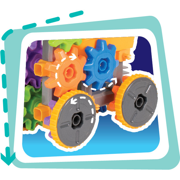 Set de constructie 3 in 1 STEM - Robotel & masinute saniter [2]