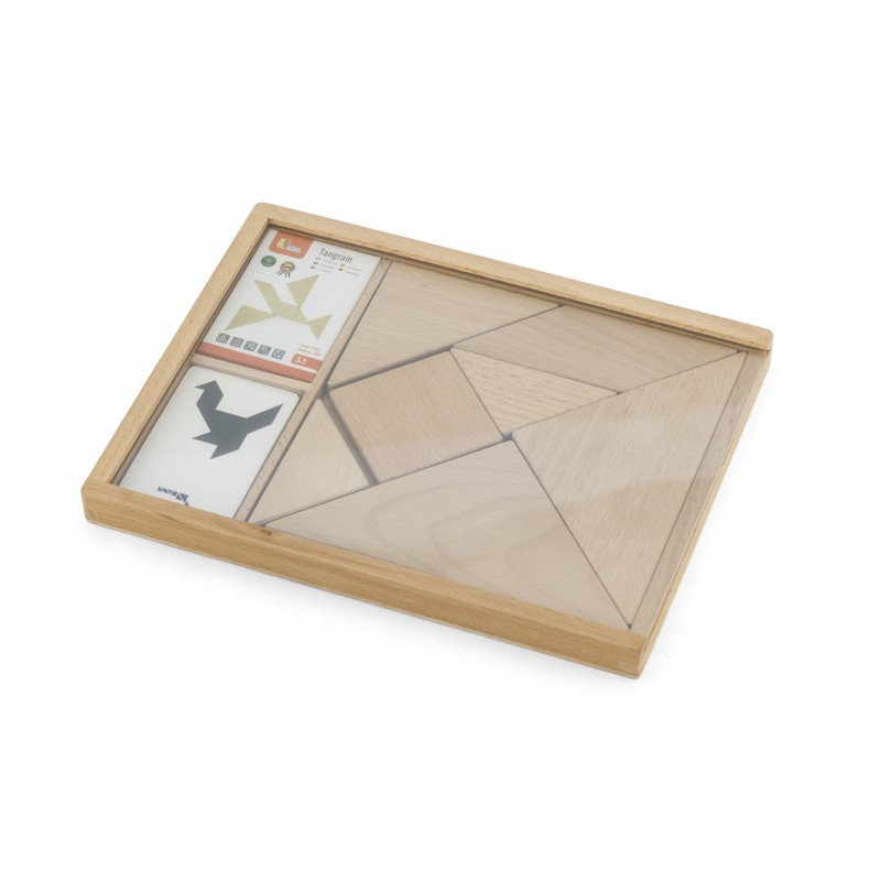 Viga-Set de Construcție din Lemn VIGA cu Modele – Jucărie Montessori Educativă pentru Copii, Creativitate și Distracție [3]