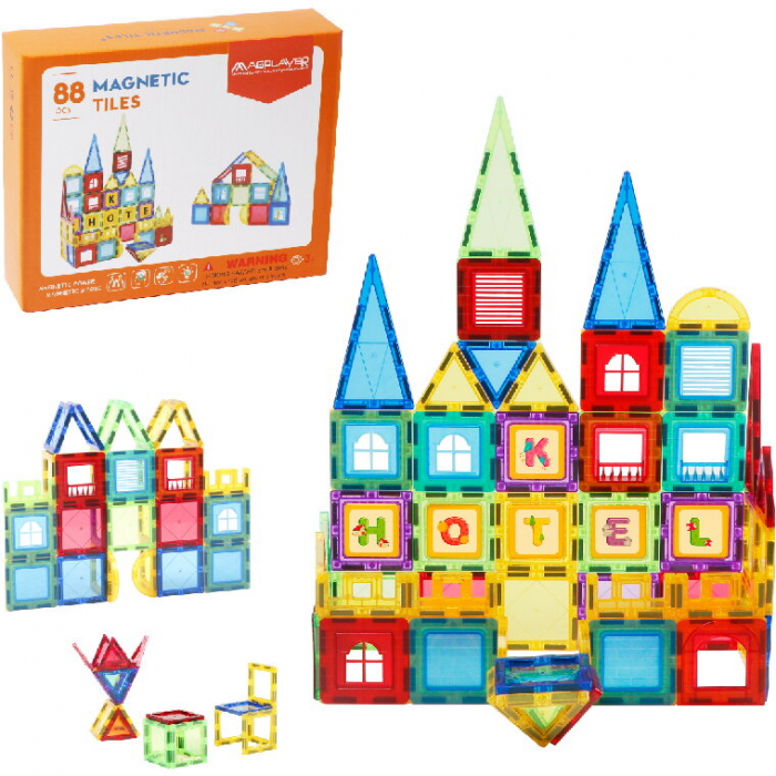 Magplayer Set de constructie magnetic 3D - 88 piese [3]