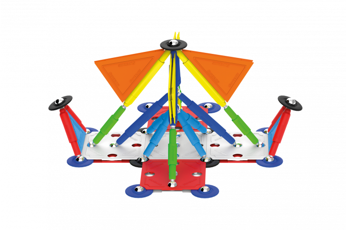 Supermag Set de constructie magnetic Supermag Projects Multicolor 85 piese [6]