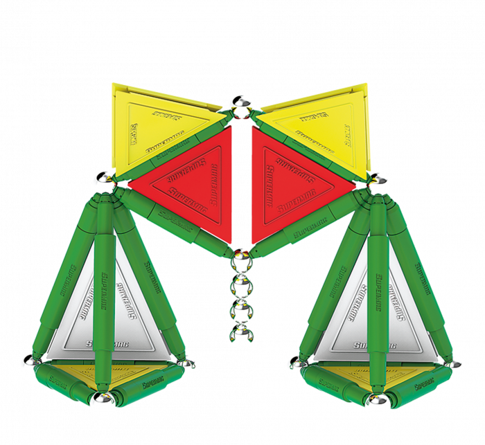 Supermag-Set de constructie magnetic Supermag Tags, 67 piese [9]