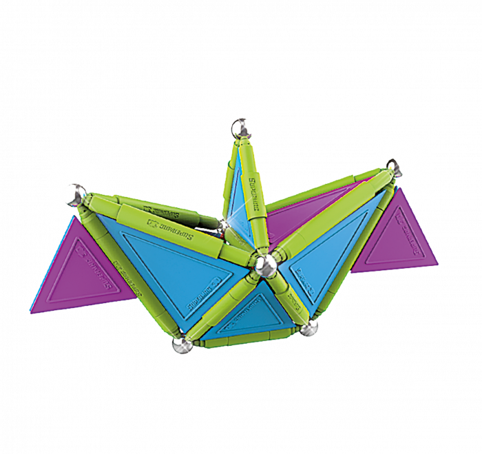 Supermag-Set de constructie magnetic Supermag Trendy, 67 piese [4]