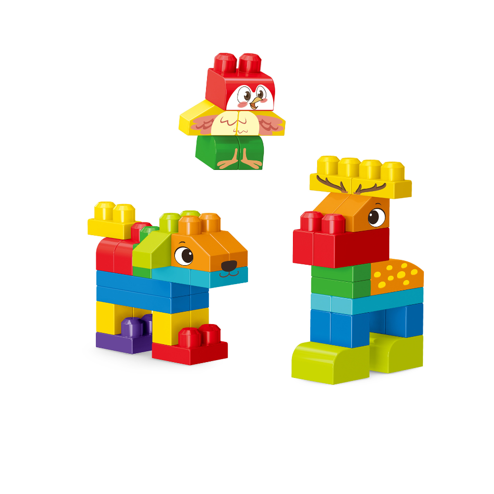 Bufnitel-Set de constructie STEAM - Animalute haioase (44 piese) [1]