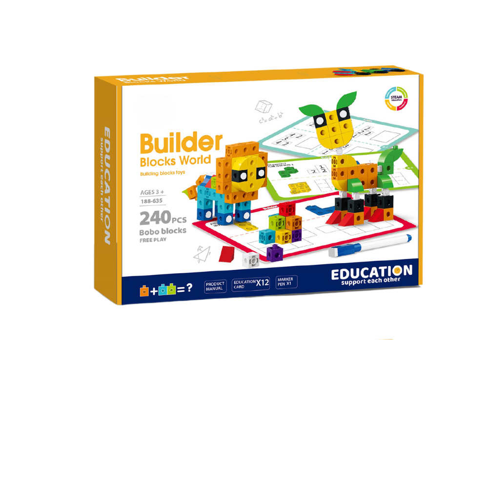 Bufnitel-Set de constructie STEAM - Invatam si ne distram (240 piese) [2]
