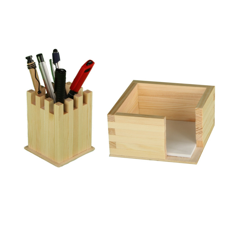 Walachia-Set de construit Accesoriu de birou, 50 piese din lemn, Walachia [3]