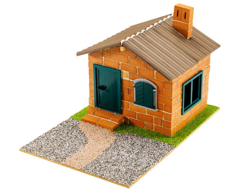 Teifoc-Set de construit din caramizi in miniatura - Casuta cu gratar [4]