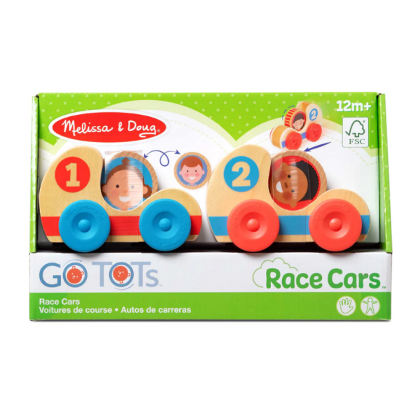 Melissa & Doug-Set de doua masinute din lemn colectia GO TOTs [4]