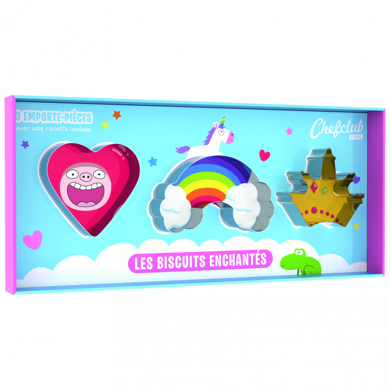 Set de forme pentru Biscuiti Fermecati, Chefclub kids [2]
