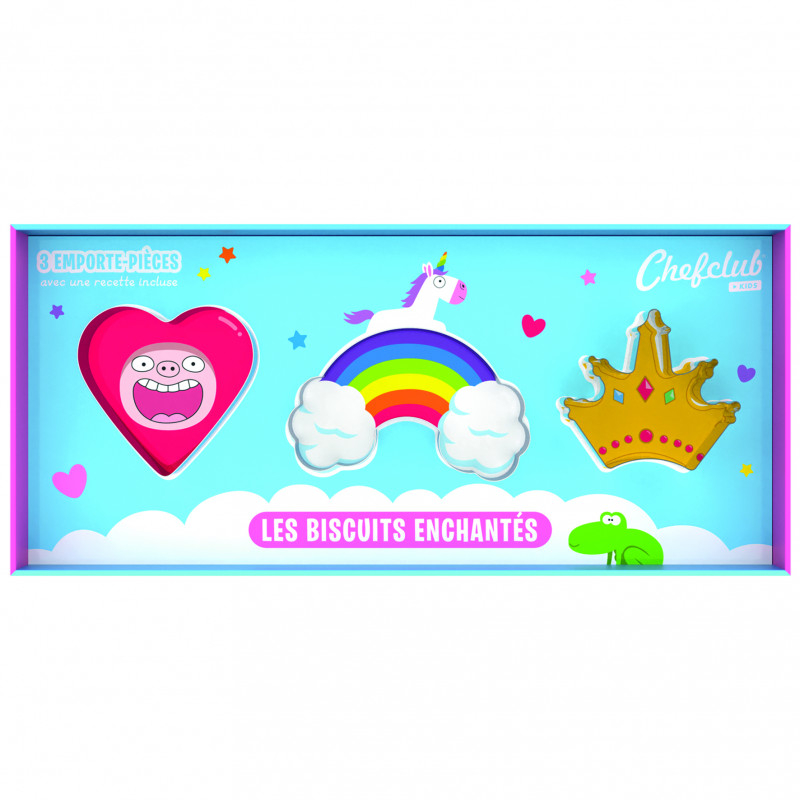 Set de forme pentru Biscuiti Fermecati, Chefclub kids [1]