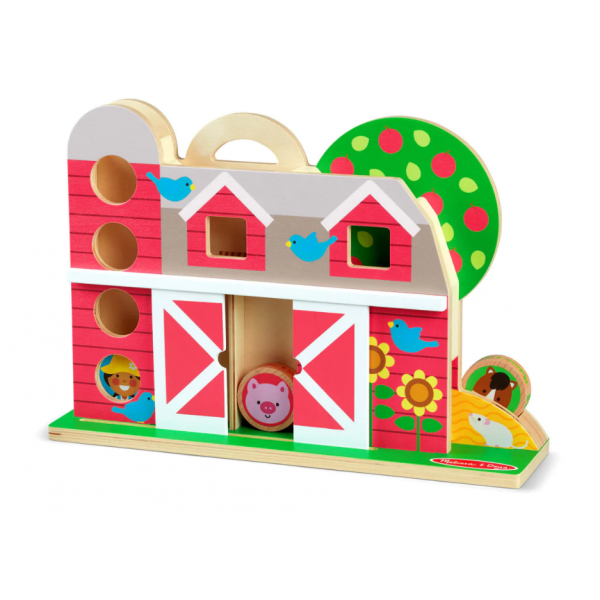 Melissa & Doug-Set de joaca din lemn Acrobatii la Ferma colectia GO TOTs [2]