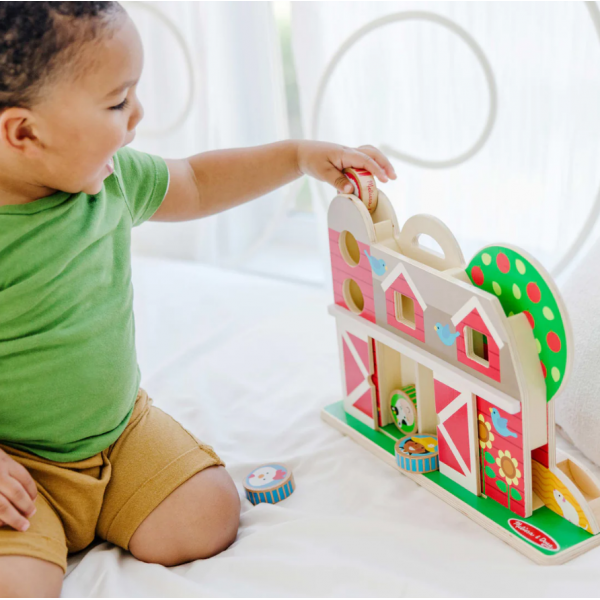 Melissa & Doug-Set de joaca din lemn Acrobatii la Ferma colectia GO TOTs [9]