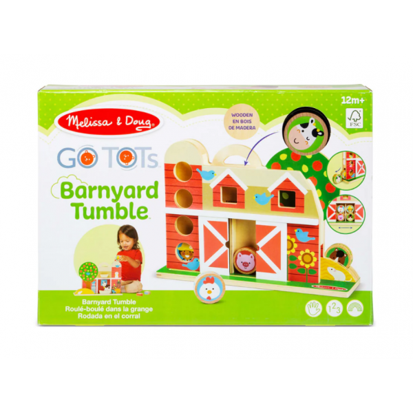 Melissa & Doug-Set de joaca din lemn Acrobatii la Ferma colectia GO TOTs [4]