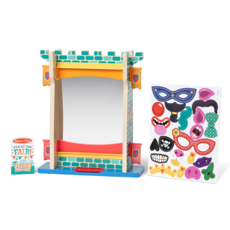 Melissa & Doug-Set de joaca din lemn Oglinda Buclucasa - colectia Distractie la targ [1]