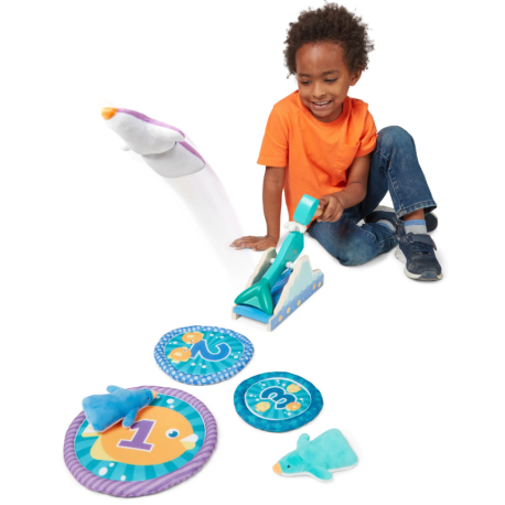 Melissa & Doug-Set de joaca din lemn Pinguinii Zburatori - colectia Distractie la targ [2]