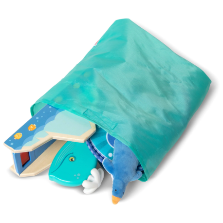 Melissa & Doug-Set de joaca din lemn Pinguinii Zburatori - colectia Distractie la targ [3]