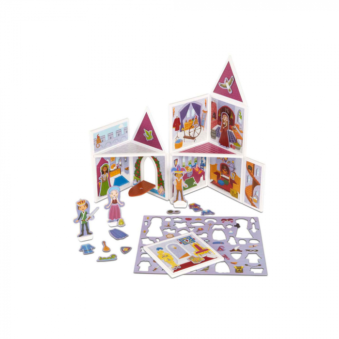 Melissa & Doug Set de joaca magnetic Castel medieval - Melissa & Doug [2]