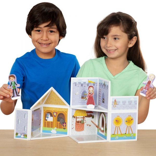 Melissa & Doug Set de joaca magnetic Castel medieval - Melissa & Doug [6]